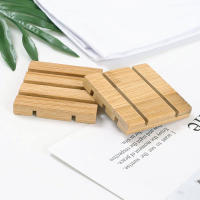 Porta Saboneta De Bambú Natural Madera Soporte Para Baño Almacenamiento Portátil Placa Caja Contenedor Decoración Del Hogar - details 35
