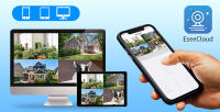 Hiseeu WiFi sistema de cámara de seguridad, NVR de 10 canales, video HD de 5MP, grabación de tiempo 24/7, visión nocturna en color, detección de movimiento humano, audio bidireccional, impermeable IP66, plug & play, sin HDD - details 11