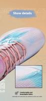 Nuevos Zapatos De Baloncesto Para Hombres Deportivos Y Casual Antideslizantes Transpirables Absorción De Choque Para Parejas Y Estudiantes - details 6