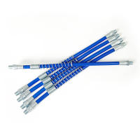 5PCS Tubo De 30cm Para Pistola De Grasa Coupler Hose Extensión De Alta Presión Para Automóvil Herramienta De Lubricación Syringe - details 6