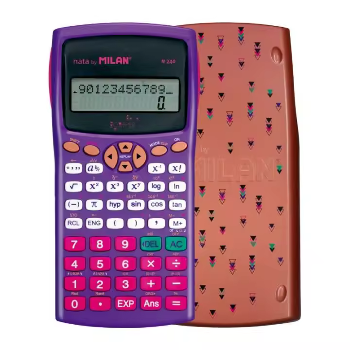 Milan M240 calculadora Escritorio Calculadora científica Cobre, Púrpura - 1
