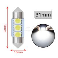 Lámpara LED C5W 3SMD 5050 Para Coche Universal 12V Luz De Matrícula Maletero Interior Farol De Puerta Lectura Señal De Giro - details 8