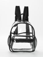 Mochila De Moda Y Funcionalidad Pequeña Resistente Al Agua Con Correa Ajustable Material PVC Bolsa De Hombro Para Jóvenes - details 2