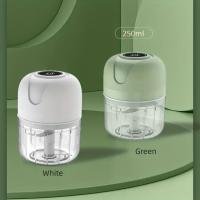 Picadora de alimentos eléctrica recargable, picadora de verduras portátil, 1 unidad - details 5