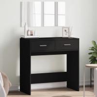 vidaXL Tocador con espejo color 80x39x80 cm en color Gris hormigón/Gris sonoma/Blanco y más | decorativo de pared para baño dormitorio recibidor moderno - details 3