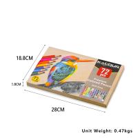 KALOUR Set De Lápices De Colores Profesionales 50/72/180/240/300 Pcs Lápices De Aceite Para Dibujos Y Pintura Artística Suministros Para Colorear - details 71