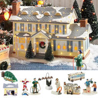 Adorno De Villaje Navideño Estilo Griswold Casa De Vacaciones De Navidad Para Decoraciones De Fiestas Ornamento De Resina - details 0