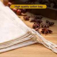 Bolsas de arpillera con Cordón de Algodón reutilizables de 20 piezas, bolsas de hierbas con filtro de Algodón - details 2