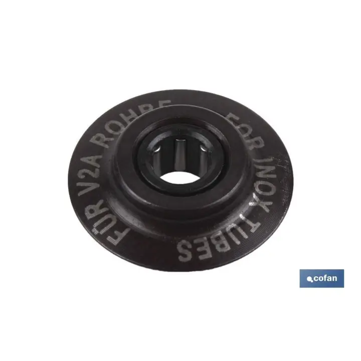 COFAN - Recambio de cuchilla  Para cortatubos  Diámetro: 19 x 6,2 mm  Perfecta para acero inoxidable - 1