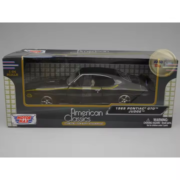 Pontiac GTO Juez (1969) - Coche Clásico - Negro - 1