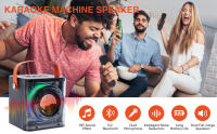 DYNASONIC B52. Karaoke con Dos microfonos. Altavoz Bluetooth Karaoke para niños. Juguete electrónico Infantil. Regalos para niños de 3 a 15 años - details 2