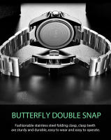 Reloj De Pulsera De Lujo LIGE Para Hombres Resistente Al Agua 30m Luminoso Con Fecha Cuarzo Estilo Casual Y Negocio Reloj Para Hombre - details 10