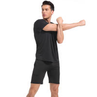 Camiseta De Secado Rápido Texturizada a Cuadros Para Hombres Verano Deportivo Transpirable Manga Corta Para Gimnasio Ejercicio Correr Camisetas Básicas - details 2