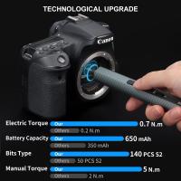 Juego De Destornilladores Eléctricos Mini 155 En 1 Con 140 Piezas Magnéticas S2 Herramienta De Reparación De Cámara De iPhone Y Cordless Power Tool - details 16