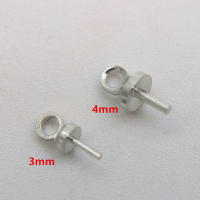 Conector De Encanto De Perla Para Joyería DIY 50-100pcs Ojales De Latón De 3/4/5/6/8mm Para Creación De Joyas - details 6