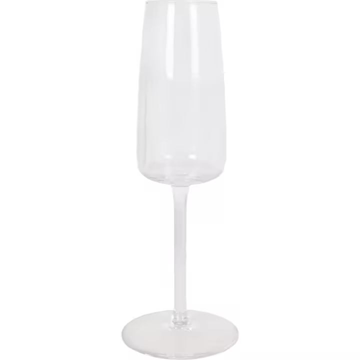 Royal Leerdam - Set de 6 Copas de Champagne Leyda 23cl - Set de Copas Elegante y Completo, Perfecto para Regalo, de Calidad y Durabilidad Garantizada, Versátil y Funcional para Todas las Ocasiones - 1