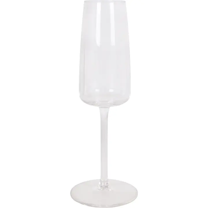 Royal Leerdam - Set de 6 Copas de Champagne Leyda 23cl - Set de Copas Elegante y Completo, Perfecto para Regalo, de Calidad y Durabilidad Garantizada, Versátil y Funcional para Todas las Ocasiones - 1