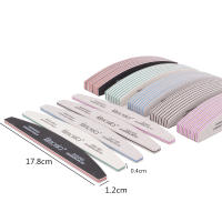 Juego Profesional De Manicura 5/10Pcs Archos De Uñas De Acrílico 80/100/150/180/240 Grit Para Gel Polishing Y Pulido De Uñas Herramientas De Corte - details 1