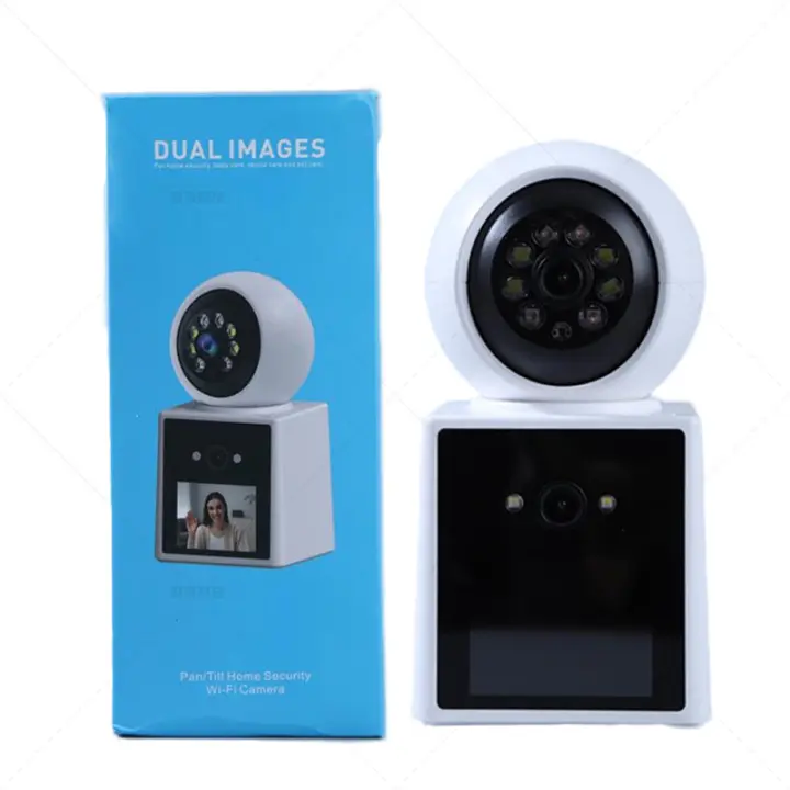 Camara Vigilancia Interior, 1080P Camara de Seguridad Interior, Camara para Perros Vídeo Bidireccional, Cámara para Mascotas, Cámara de Vigilancia Interior - 1