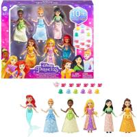 Mattel Disney Princess Pack Set de 6 Princesas Disney Celebración Fiesta del té Mattel HLW91 - details 0
