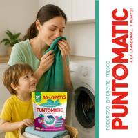 Puntomatic Detergente en Cápsulas Ultra Frescor para Ropa Pack Ahorro 180 Cápsulas - Pack 22+8 capsulas x 6 Bolsas de detergente - details 1