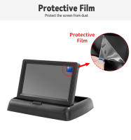 Monitor De Coche KTYDKP Plegable Con Entrada De Video Bidireccional Para Cámara De Retrovisora De Parqueo Y Reversa Pantalla De 4.3 Pulgadas - details 5