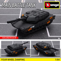 Bburago 1:64 Tank De Batalla Principal Modelo Micro De Alta Precisión Coche De Juguete Para Niños Regalo De Navidad Para Niños Boys - details 0