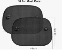 Parasol de Coche Bebe, Bloque UV, 2Pcs (44x36cm) - details 1