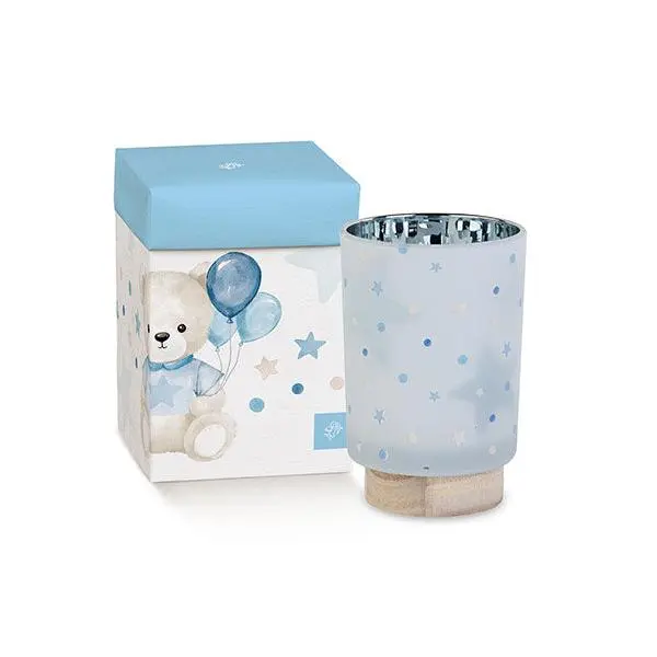 Cupid & Co. Lámpara Estrella Azul D 100 Mm H 140 Mm con Caja - 1