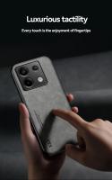Funda De Cuero Suede Magnética Para Xiaomi Redmi Note 13 pro plus 12 12S pro Resistente a Golpes Y Choques Silicona Suave Mate Compatible Con Xiaomi 13T 12T pro - details 4