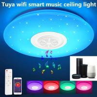 Plafonnier LED 36W Regulable, Alto Parlante Bluetooth, Lumière avec Télécommande/App Control, Changement de Couleur RGB, Lampe de Plafond pour Cuisine, Chambre, Salle de Bain, Salon, d'Enfants Ø 30cm [Clase Energética A] - details 1
