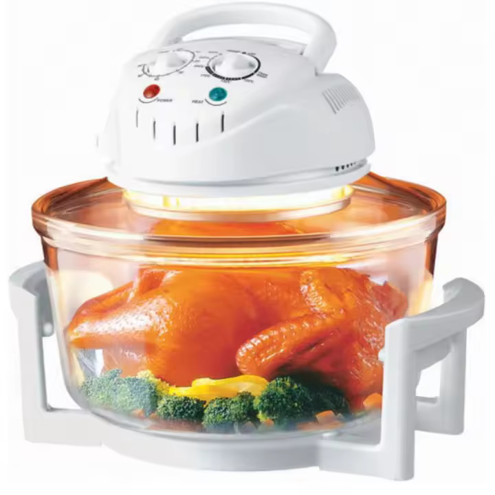 Horno de Convección Halógeno 1400 W con aro extensor TRÉBOL ADVANCE - 1