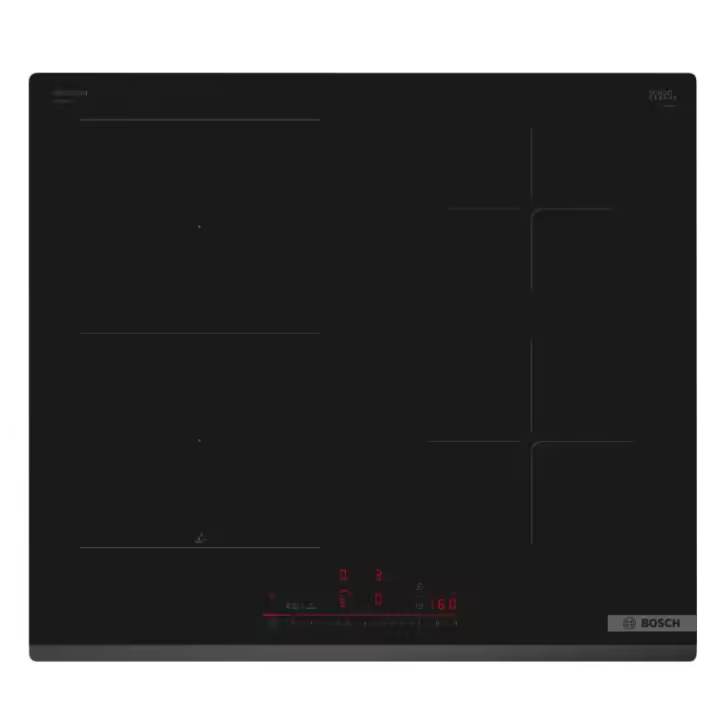 Bosch |   PVS63KHC1Z Serie 6 |   Placa de inducción |   4 quemadores/zonas de cocción |   Panel táctil |   Temporizador |   negro - 1