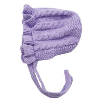 Gorro De Punto Para Bebés Niñas Invierno Con Volante Y Protección De Orejas Ajustable Y Grueso Gorro De Algodón Unisex Para Recién Nacidos Hasta 24 Meses - details 16