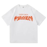 Camiseta De Algodón Para Hombre Estampada Con Diseño De Álbum Mayhem De Lady Gaga Camiseta Casual De Manga Corta Cuello Redondo - details 2