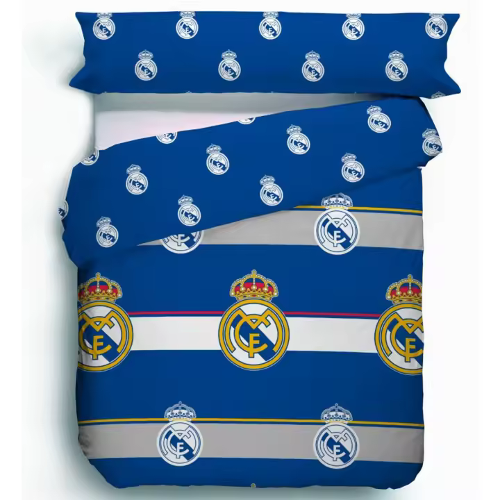 Funda Nórdica Licencia Oficial del Real Madrid, Juego Cama 90 Real Madrid  Rm191013 Sibiles 00310 - 1