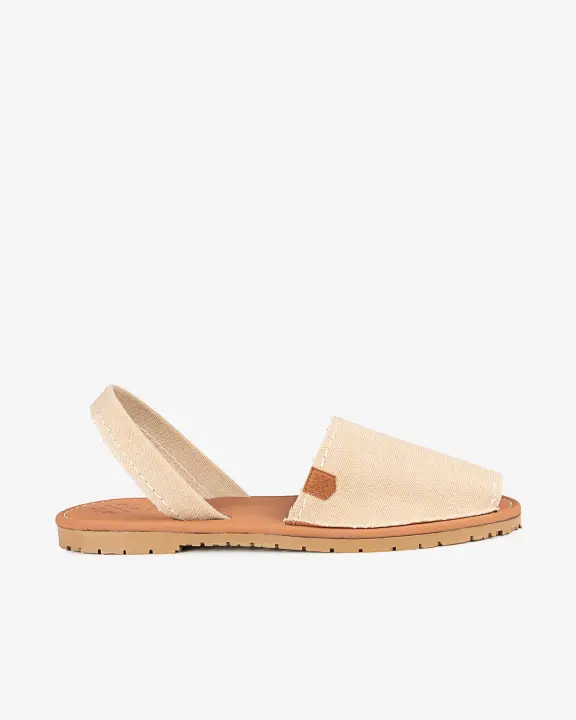 POPA Menorquina Plana George Bay Lona Beige - 1