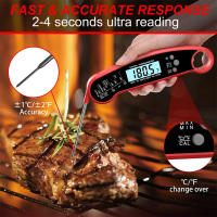 Termómetro Digital De Cocina Para Carne Agua Leche Cocina Barbacoa Al Aire Libre Impermeable Lectura Instantánea Metal - details 4