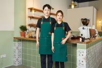 Pinafore Repelente De Agua Para Cocina Y Limpieza Anti-manchas Para Chef Restaurante Peluquero Con Bolsillos Grandes Material De Lona Impermeable Para Hombres Y Mujeres - details 5