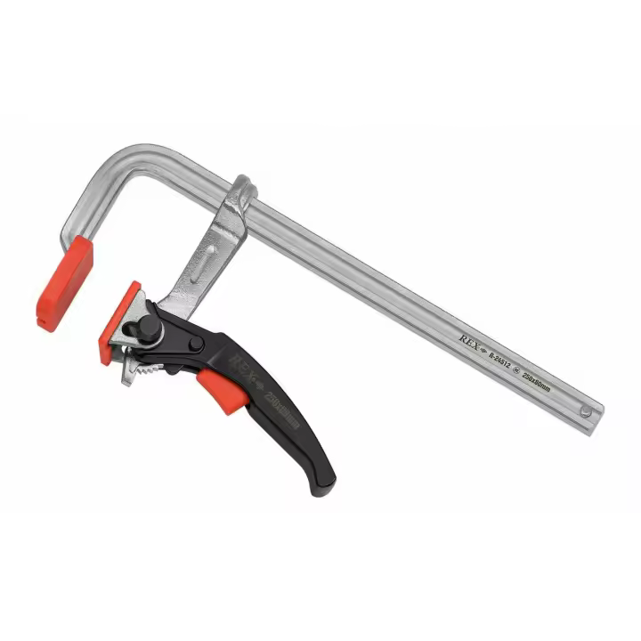 ścisk stolarski  80x 250mm stalowy kuty + zapadka - 1