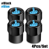 AQTQAQ 4Pcs Conjunto De Cubiertas De Válvula De Neumático De Alta Calidad Metálicas Y De Goma Sellaje Universal Para Coche Y Bicicleta Protección Contra Polvo - details 16