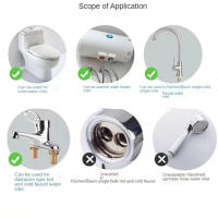 Tubo De Agua Caliente Y Fría De 1/2 Pulgada Con Boquilla De Acero Inoxidable 304 Manguera De Agua Trenzada Para Grifo Manguera Metálica Para Calentador De Agua - details 1