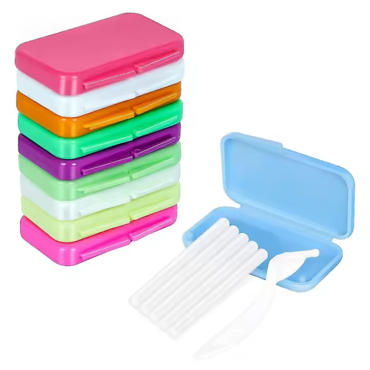 Cera dental de grado alimenticio para brackets y alineadores - Paquete de 10 ceras para brackets - 1
