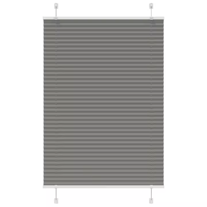 Estor Plisado Antracita 90x100 cm Tela Ancho 89,4 cm Poliéster - 1