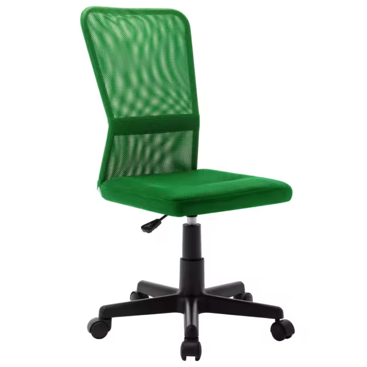 vidaXL Silla de oficina de tela de malla 44x52x100 cm en color Verde/Azul/Negro y azul y más | cómodas modernas ergonómicas para comedor cocina salón hogar - 1