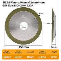 Discos De Mezcla Para Mecánica Circular De Diamante 3/4/5/6 Pulgadas Herramientas De Fricción Para Carbonato Metal Tungsteno Acero - details 4