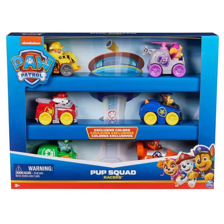 PATRULLA CANINA - PAW Gift Pack 6 vehículos Pup Squad Racer - 1