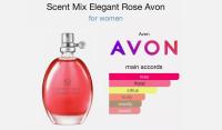 EAU DE TOILETTE SCENT MIX ELEGANT ROSE AVON 30ML - details 0