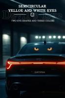 Luces LED De Ojos Del Diablo Para Coche Panel Matriz Flexible De Advertencia Con Conector USB Decoración Para Parabrisas De Coche - details 6
