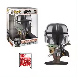 Funko Pop The Mandalorian With The Child Star Wars 25 cm - 1